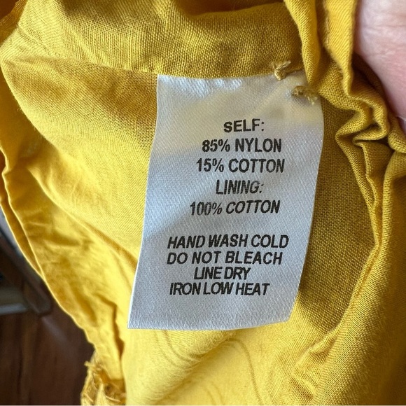Lulus Robyn Mustard Yellow Lace Button-Up Midi Dress - Picture 9 of 9